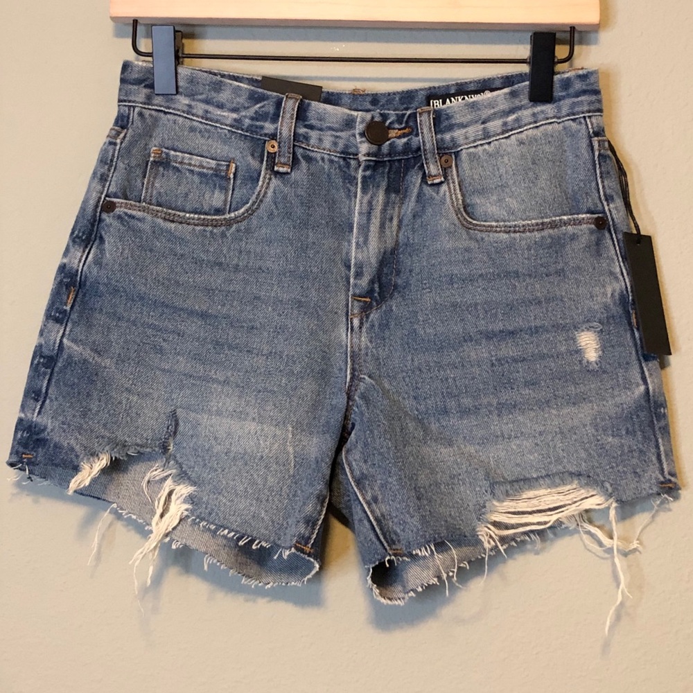 Blank NYC The Perry Mom Shorts - 24